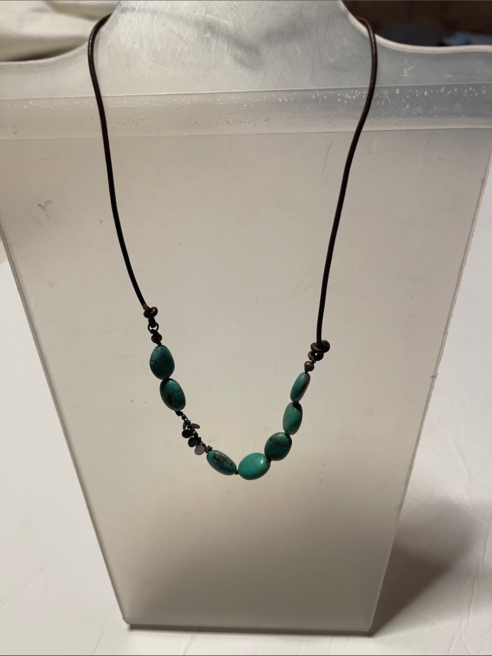 Turquoise Bead Necklace - Women Jewelry